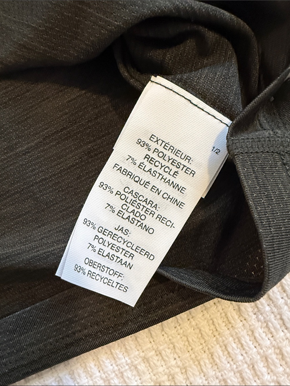 Vuori Men's Dark Charcoal Short Sleeve Zephyr Tee - Picture 6 of 7